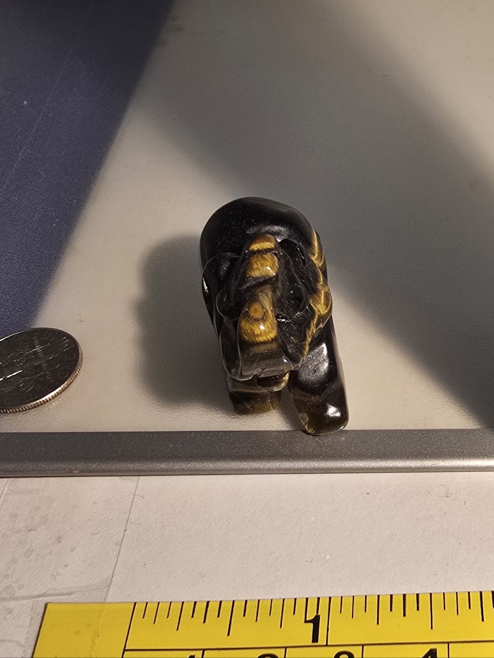 TIGERS EYE CRYSTAL GEMSTONE